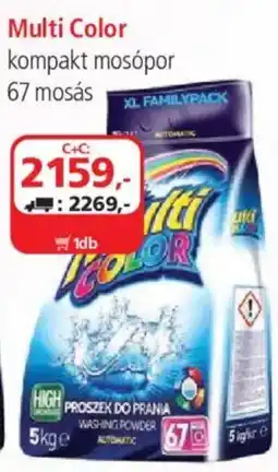 ÁRKLUB Multi Color kompakt mosópor ajánlat