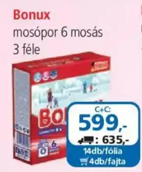 ÁRKLUB Bonux mosópor ajánlat