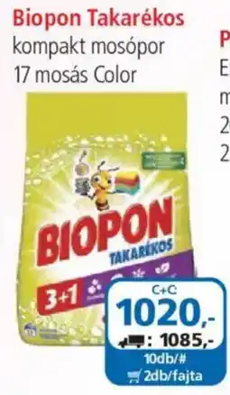 ÁRKLUB Biopon Takarékos kompakt mosópor ajánlat