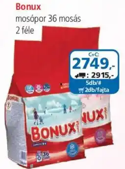 ÁRKLUB Bonux mosópor ajánlat
