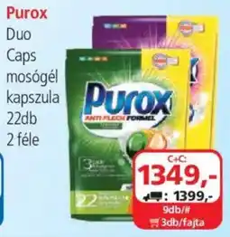 ÁRKLUB Purox Duo Caps mosógél kapszula ajánlat