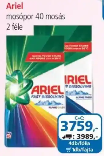 ÁRKLUB Ariel mosópor ajánlat