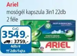 ÁRKLUB Ariel mosógél kapszula 3in1 ajánlat