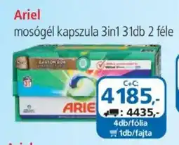 ÁRKLUB Ariel mosógél kapszula 3in1 ajánlat