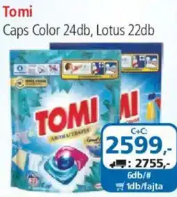 ÁRKLUB Tomi Caps Color és Lotus mosókapszula ajánlat