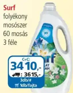 ÁRKLUB Surf folyékony mosószer ajánlat