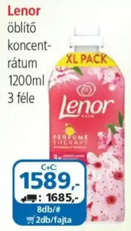 ÁRKLUB Lenor öblítő koncentrátum ajánlat