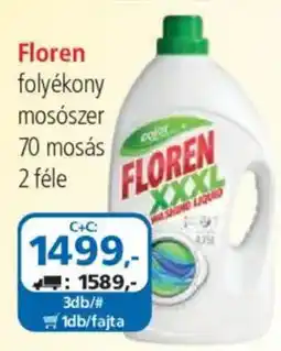 ÁRKLUB Floren folyékony mosószer ajánlat