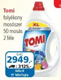 ÁRKLUB Tomi folyékony mosószer ajánlat