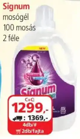 ÁRKLUB Signum mosógél ajánlat