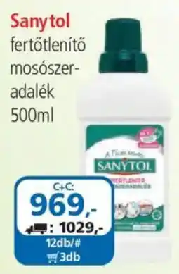 ÁRKLUB Sanytol fertőtlenítő mosószer-adalék ajánlat