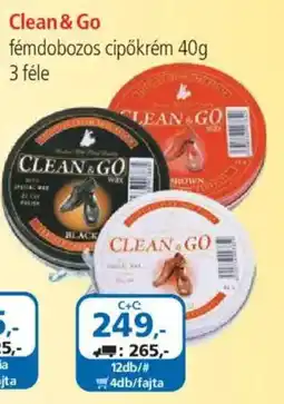 ÁRKLUB Clean & Go fémdobozos cipőkrém ajánlat