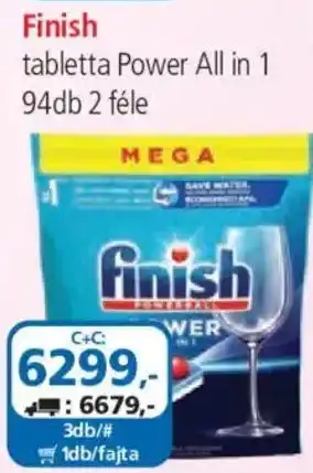 ÁRKLUB Finish tabletta Power All in 1 ajánlat