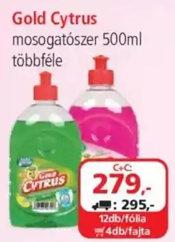 ÁRKLUB Gold Cytrus mosogatószer ajánlat
