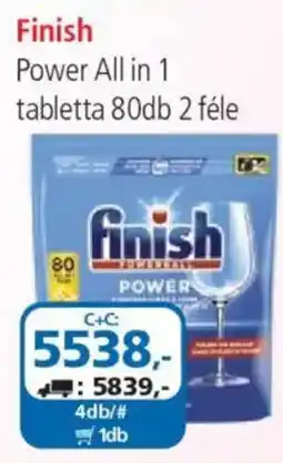 ÁRKLUB Finish Power All in 1 tabletta ajánlat
