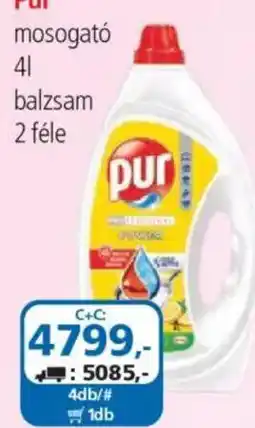 ÁRKLUB Pur mosogató balzsam ajánlat