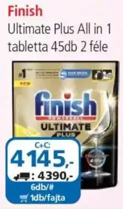 ÁRKLUB Finish Ultimate Plus All in 1 tabletta ajánlat