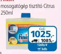 ÁRKLUB Finish mosogatógép tisztító Citrus ajánlat