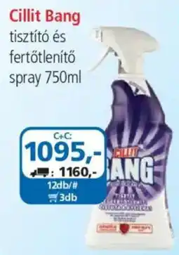 ÁRKLUB Cillit Bang tisztító és fertőtlenítő spray ajánlat
