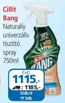 ÁRKLUB Cillit Bang Naturally univerzális tisztító ajánlat