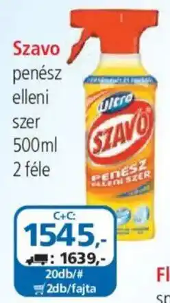 ÁRKLUB Szavo penész elleni szer ajánlat
