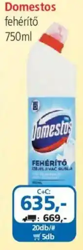 ÁRKLUB Domestos fehérítő ajánlat