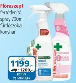 ÁRKLUB Flóraszept fertőtlenítő spray ajánlat