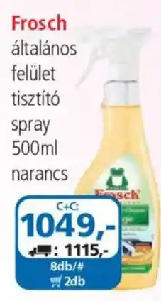 ÁRKLUB Frosch általános felülettisztító spray ajánlat