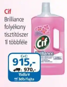 ÁRKLUB Cif Brilliance folyékony tisztítószer ajánlat