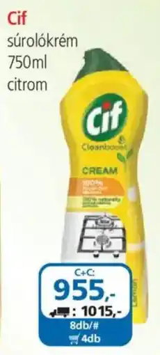 ÁRKLUB Cif súrolókrém ajánlat