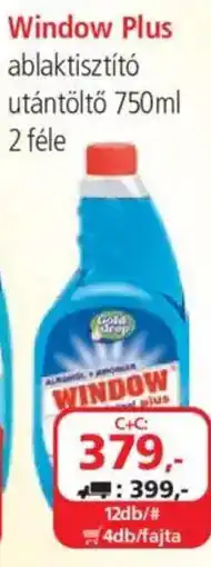 ÁRKLUB Window Plus ablaktisztító utántöltő ajánlat