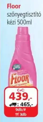 ÁRKLUB Floor szőnyegtisztító kézi ajánlat
