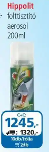 ÁRKLUB Hippolit folttisztító aerosol ajánlat
