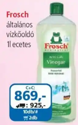ÁRKLUB Frosch általános vízkőoldó ecetes ajánlat