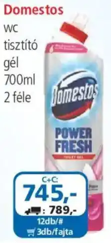 ÁRKLUB Domestos wc tisztító gél ajánlat