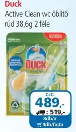 ÁRKLUB Duck Active Clean wc öblítő rúd ajánlat