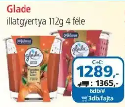 ÁRKLUB Glade illatgyertya ajánlat