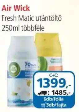 ÁRKLUB Air Wick Fresh Matic utántöltő ajánlat