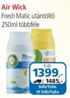 ÁRKLUB Air Wick Fresh Matic utántöltő ajánlat