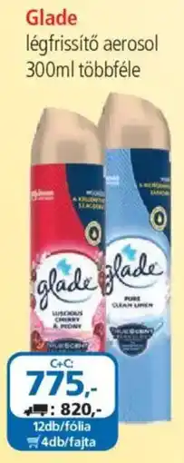 ÁRKLUB Glade légfrissítő aerosol ajánlat