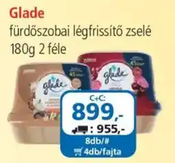 ÁRKLUB Glade fürdőszobai légfrissítő zselé ajánlat