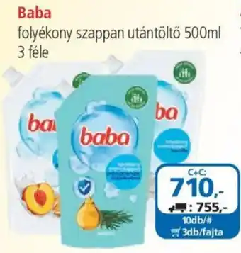 ÁRKLUB Baba folyékony szappan utántöltő ajánlat