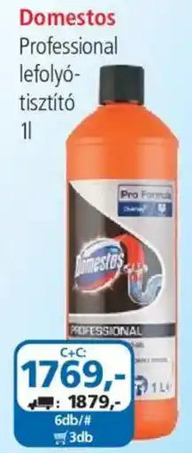 ÁRKLUB Domestos Professional lefolyótisztító ajánlat