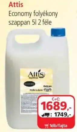 ÁRKLUB Attis Economy folyékony szappan ajánlat