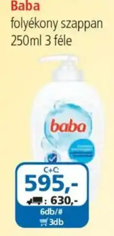 ÁRKLUB Baba folyékony szappan ajánlat