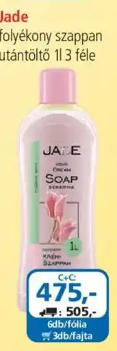 ÁRKLUB Jade folyékony szappan utántöltő ajánlat