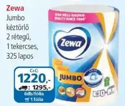 ÁRKLUB Zewa Jumbo kéztörlő ajánlat