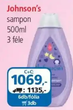 ÁRKLUB Johnson's sampon ajánlat