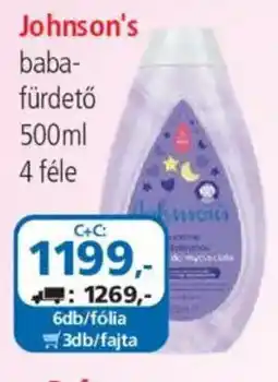 ÁRKLUB Johnson's baba-fürdető ajánlat