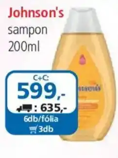 ÁRKLUB Johnson's sampon ajánlat